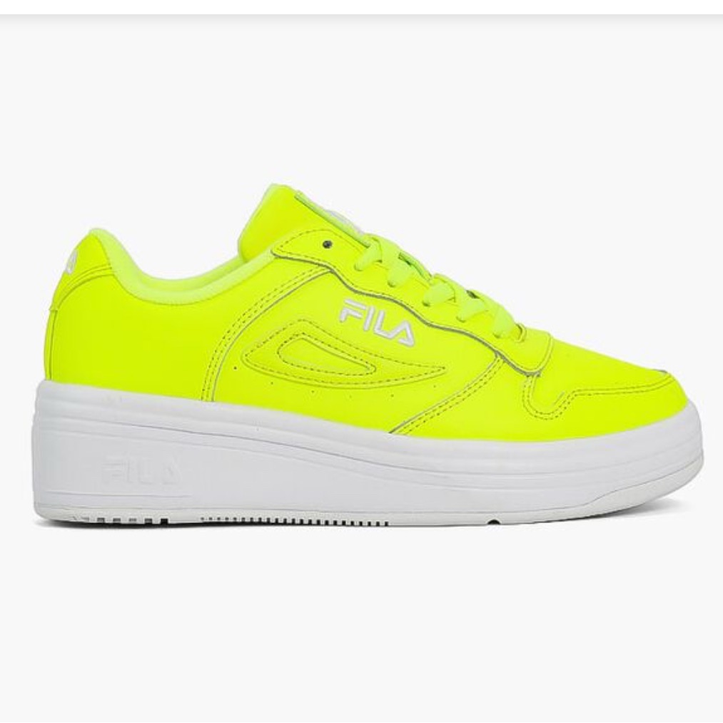 Fila Neon Yellow Women's Shoes